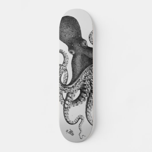 Octopus Illustration Skateboard (Voorkant)