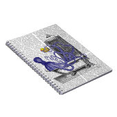 Octopus in Bath 2 Notitieboek (Rechterzijde)