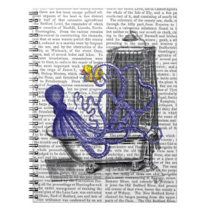 Octopus in Bath 2 Notitieboek