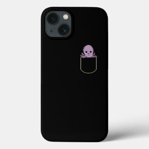 octopus in de zakenkaart octopus pocket TShirt Case-Mate iPhone Case
