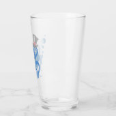 Octopus in een bovenste hoed en monocle glas (Links)
