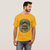 Octopus in een duikhelm URM T-shirt (Voorkant volledig)