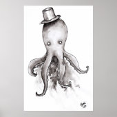 Octopus in een Pet Poster (Voorkant)