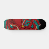 octopus in een pot skateboard (Horizontaal)