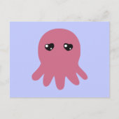 Octopus in Liefde Briefkaart (Voorkant)