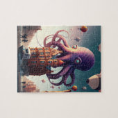 Octopus Inname Town Puzzle Legpuzzel (Horizontaal)