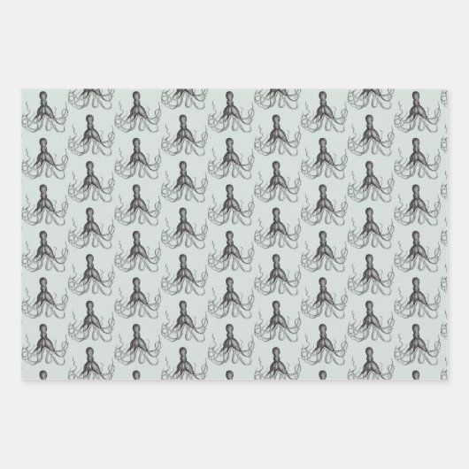 Octopus Inpakpapier Vel (Voorkant 3)