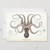  Octopus Invite Kaart (Voorkant)
