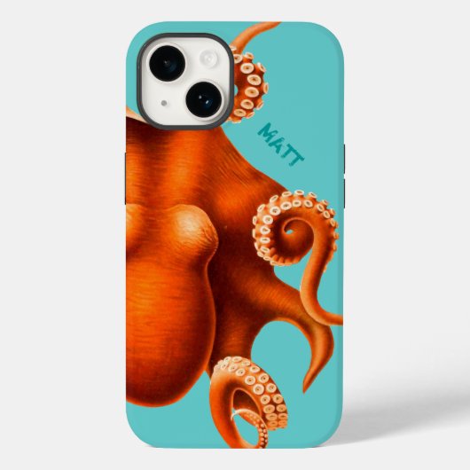 Octopus iPhone Case voor hem of haar (Achterkant)