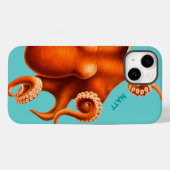 Octopus iPhone Case voor hem of haar (Achterkant (horizontaal))