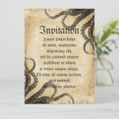  octopus kaart (Staand voorkant)