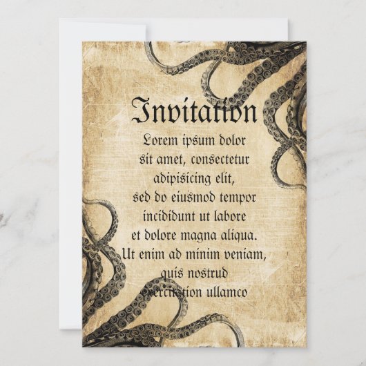  octopus kaart (Voorkant)