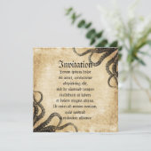  octopus kaart (Staand voorkant)