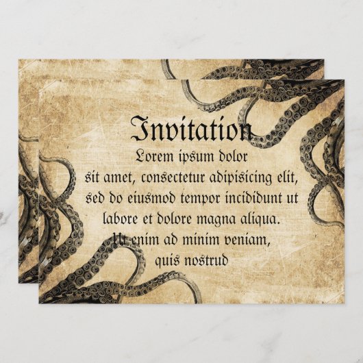  octopus kaart (Voorkant / Achterkant)