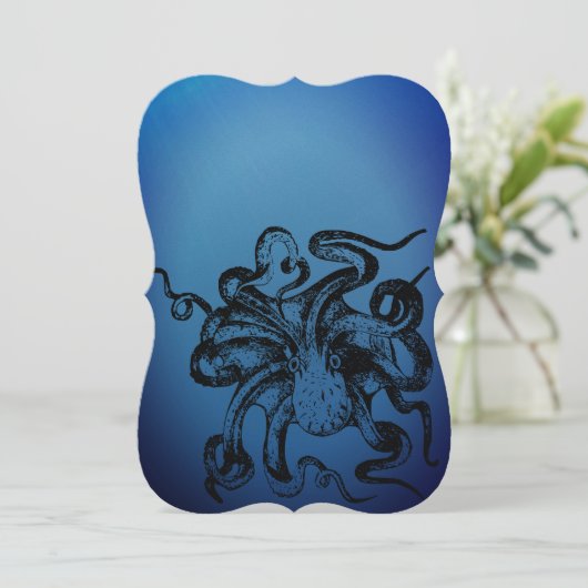 Octopus Kaart (Staand voorkant)