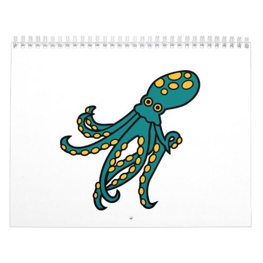 Octopus Kalender (Hoes)