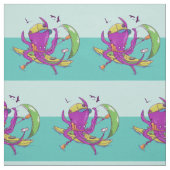 Octopus kayaking SEAKAYAK Stof (Swatch)