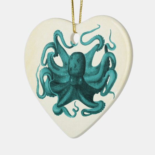 octopus keramisch ornament (Links)