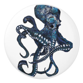 Octopus Keramische deurknop Knop