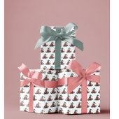 Octopus Kerstvreugde Cadeaupapier