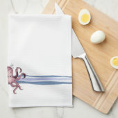 Octopus - keukenhanddoek (Quarter Fold)