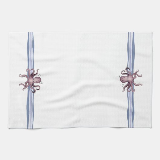 Octopus - keukenhanddoek (Horizontaal)