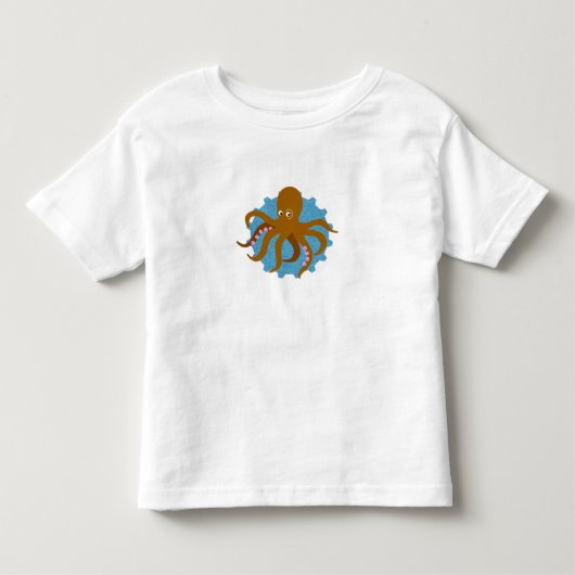 Octopus Kinder Shirts (Voorkant)