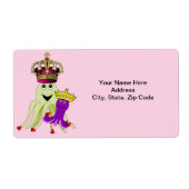 Octopus King Queen Labels (Voorkant)