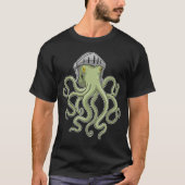 Octopus Knight Helmet T-shirt (Voorkant)