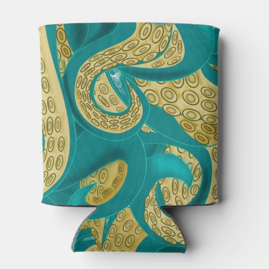 Octopus Koelboxxen Modern Design Blikjeskoeler (Achterkant)