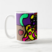 Octopus koele stijl koffiemok (Links)