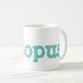 octopus koffiemok (Voorkant rechts)