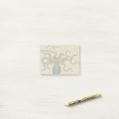 Octopus Kraken Antiek Kust Mariene Wilde Dieren Post-it® Notes (Op bureau)