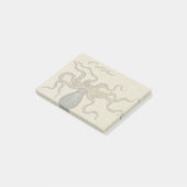 Octopus Kraken Antiek Kust Mariene Wilde Dieren Post-it® Notes (Schuin)