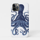 Octopus, Kraken, , gegraveerd, nautisch, ma Case-Mate iPhone Case (Achterkant)