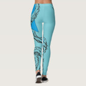 Octopus Kraken Leggins Leggings (Achterkant)