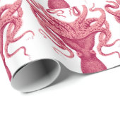 Octopus Kraken Squid Cadeaupapier (Rol Hoek)