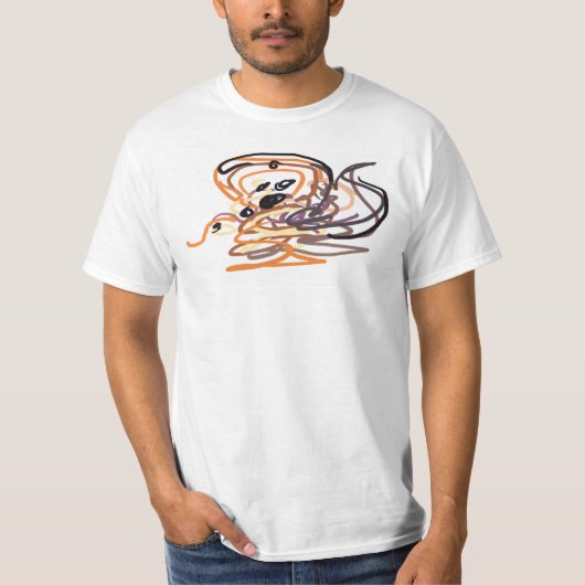 Octopus kunst  t-shirt (Voorkant)