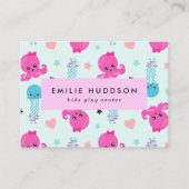 Octopus, Kwallen, Speelcentrum, Activiteitencentru Visitekaartje (Voorkant)