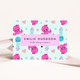 Octopus, Kwallen, Speelcentrum, Activiteitencentru Visitekaartje