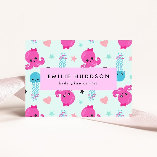 Octopus, Kwallen, Speelcentrum, Activiteitencentru Visitekaartje