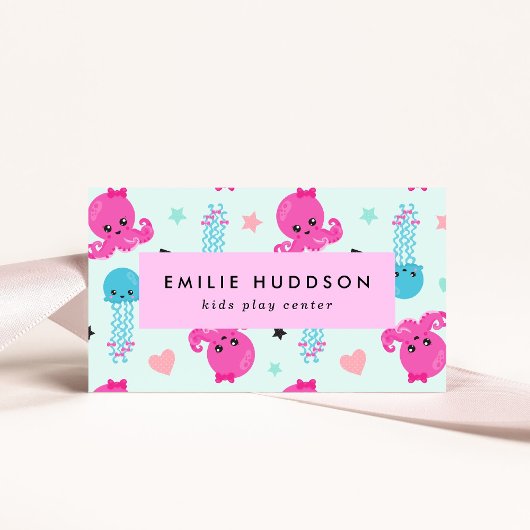 Octopus, Kwallen, Speelcentrum, Activiteitencentru Visitekaartje