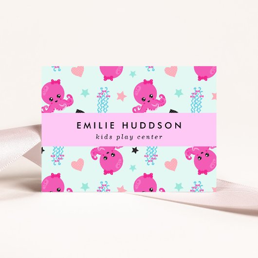 Octopus, Kwallen, Speelcentrum, Activiteitencentru Visitekaartje