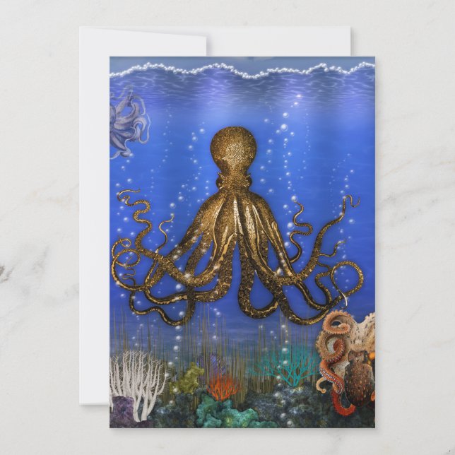 Octopus' Lair - kleurrijk (Voorkant)