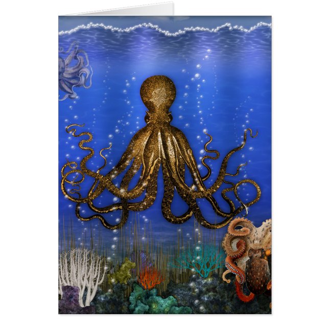 Octopus' Lair - kleurrijk (Voorkant)