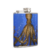 Octopus' Lair - kleurrijk Heupfles (Rechts)