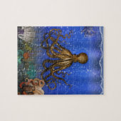 Octopus' Lair - kleurrijk Legpuzzel (Horizontaal)