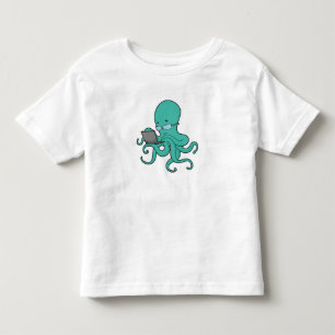 Octopus laptop kinder shirts