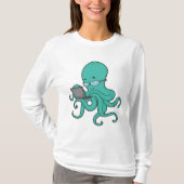 Octopus laptop t-shirt (Voorkant)