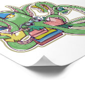 Octopus Leesboeken Poster (Hoek)